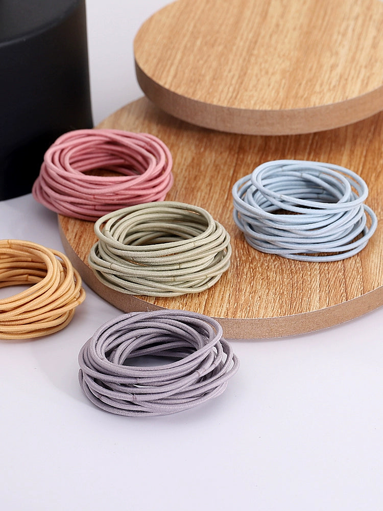 Instagram Girl Basic Small Rubber Band Durable Hair Rope