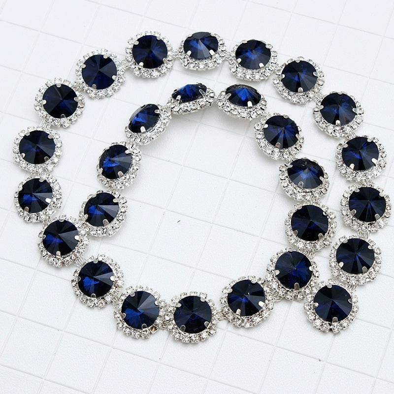 DIY Rhinestone Chain Shiny Clothing Accessories Gem