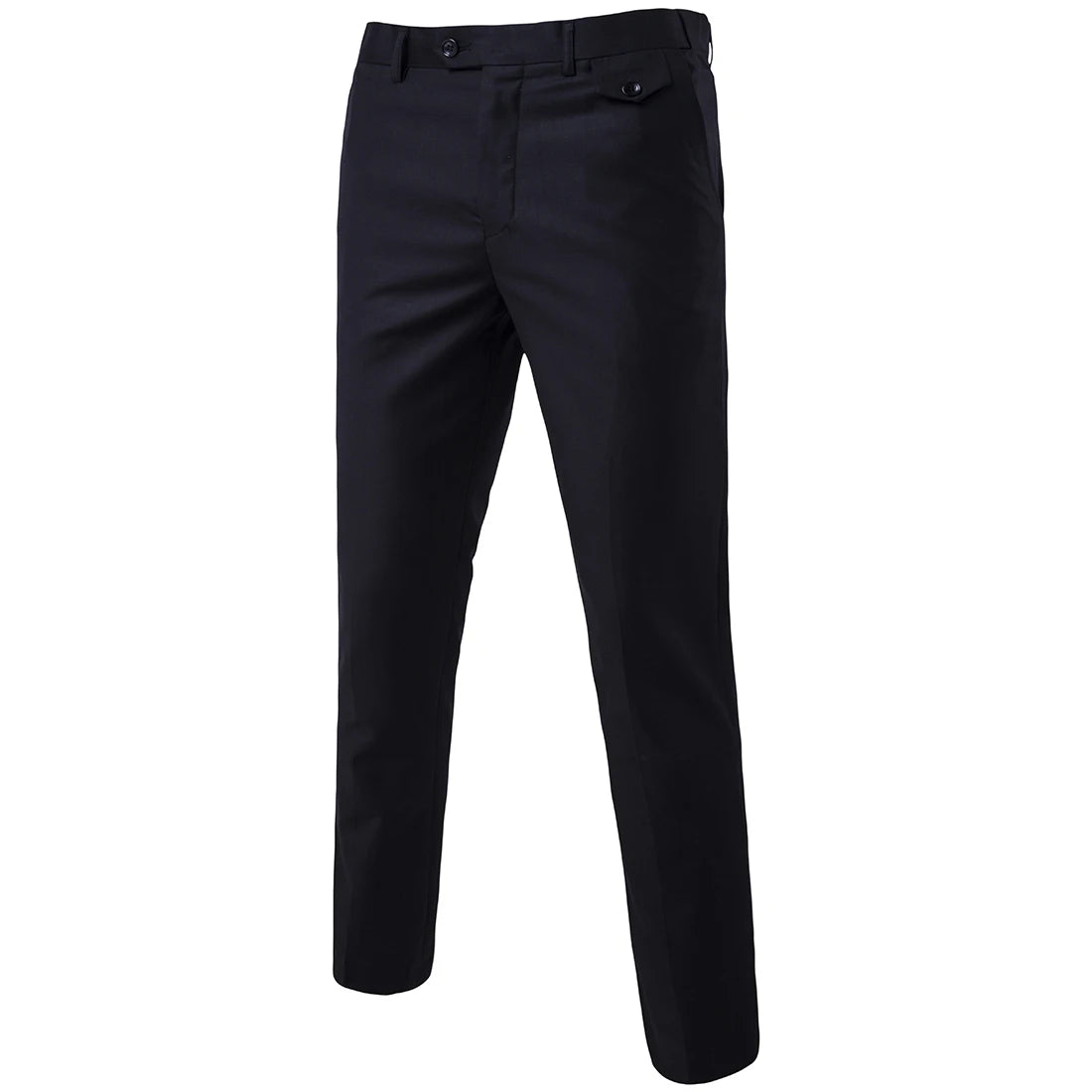 2023 Fashion New Men's Casual Boutique Business Suit Trousers / Male High Quality Slim Solid Color Dress Pants