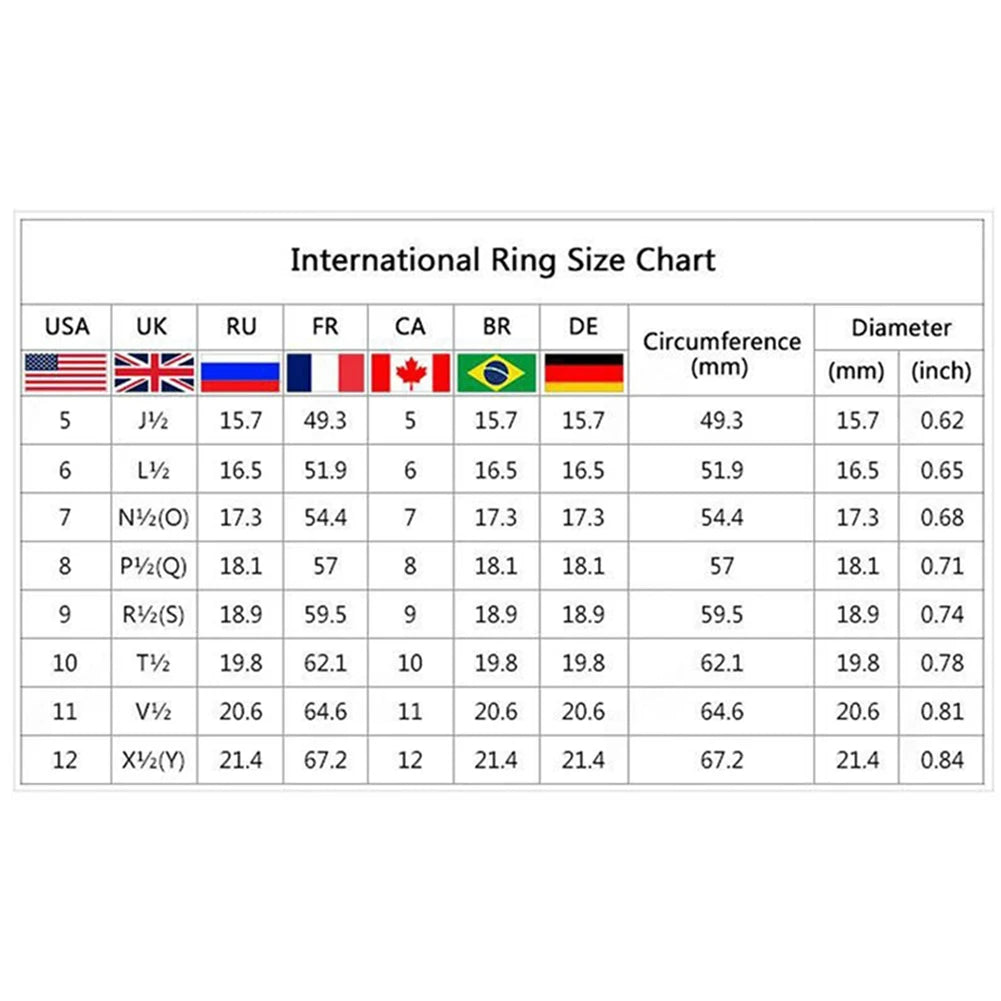 Fashion Rectangle Clear Zircon Luxury Rings Anniversary Engagement Jewelry For Women Fashion Rings