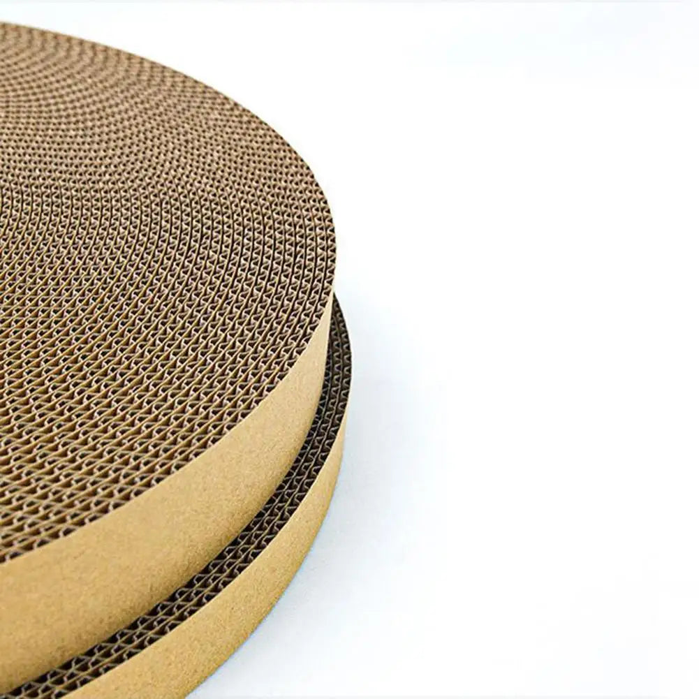 Round Cat Scratch Board Replacement Core Anti-Scratch Honeycomb Mesh Design Cat Supplies Sharpen Nail Scrapers Toy Accessories