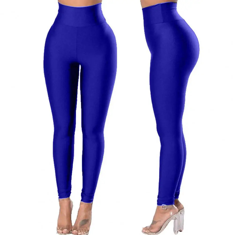 Popular Running Pants Solid Color Pants Elastic Waist Sweatpants Tights Sexy Women Yoga Pants Sportswear Pants Women