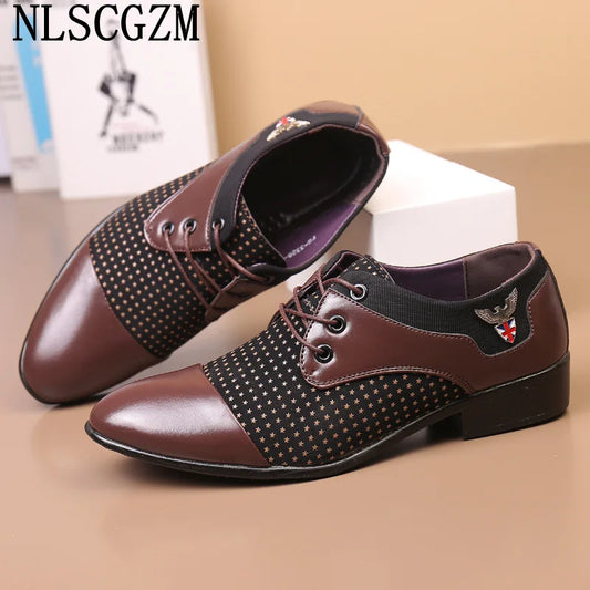 Leather Shoes for Men Italiano Wedding Dress Oxford Shoes for Men Office 2024 Formal Shoes for Men Business Suit Chaussure Homme