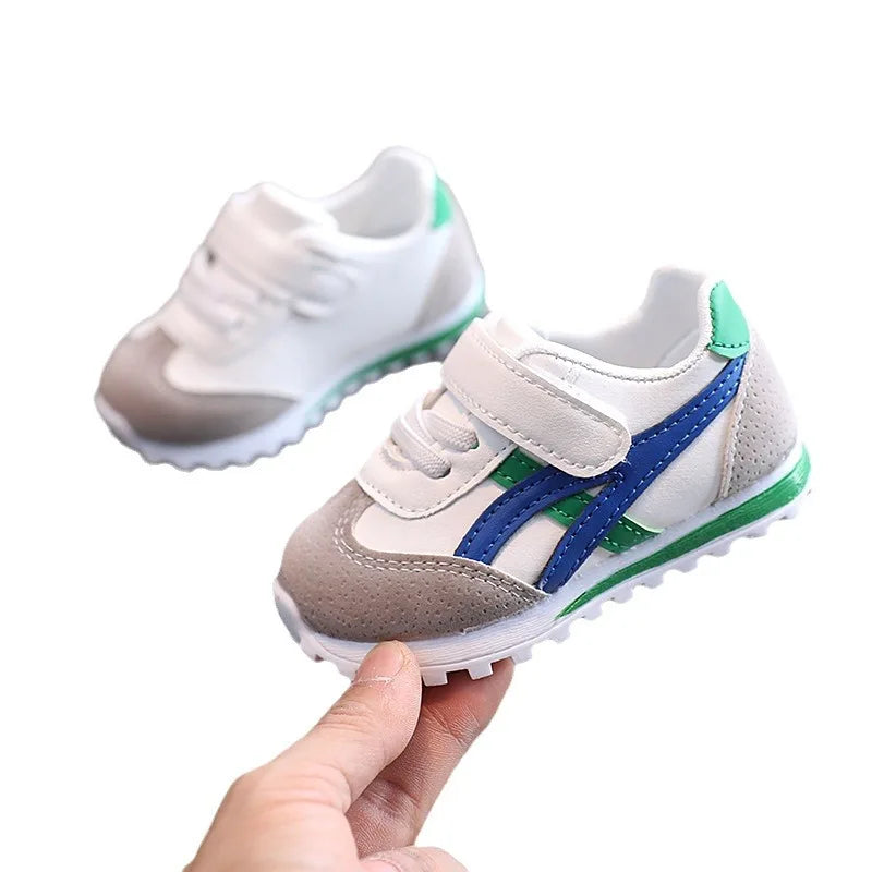 Baby Shoes Toddler Girls Boys Sports Shoes For Children Girls Baby Leather Flats Kids Sneakers Fashion Casual Infant Soft Shoes