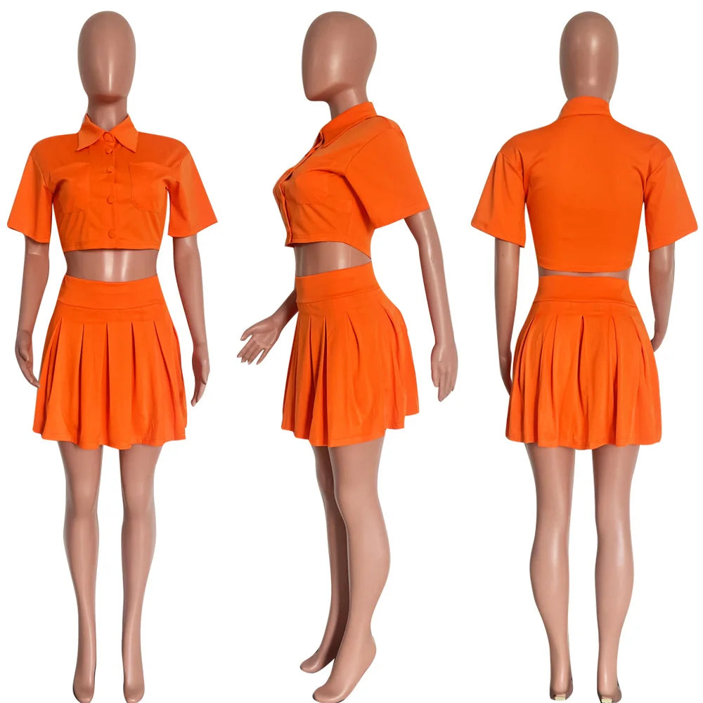 two piece set women outfits summer dress sets sexy outfits for woman skirt dress suits 2 pieces sets women skirts 2022 summer