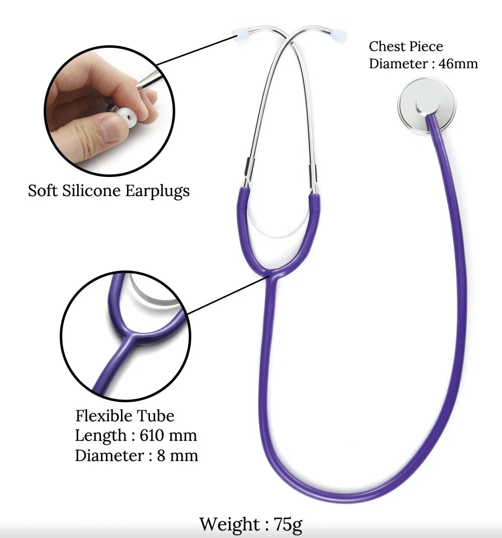 Medical Stethoscope Doctor Cardiology Stethoscope Professional Heart Stethoscope Medical Devices Student Vet Nurse estetoscopio