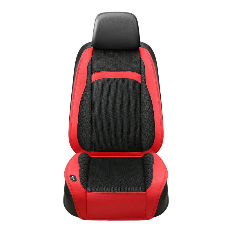 1Pcs Car Ventilated Cooling Massage Seat Cushion For All Cars Automotive Adjustable Temperature 16 Fans Functional Powerful