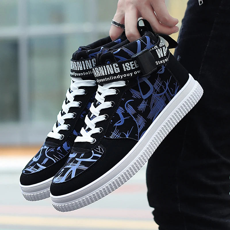 Fashion Men Shoes New Men Casual Shoes High Top Sneakers Men Vulcanized Shoes Platform Sneakers Quality Mens Sneakers Masculinas