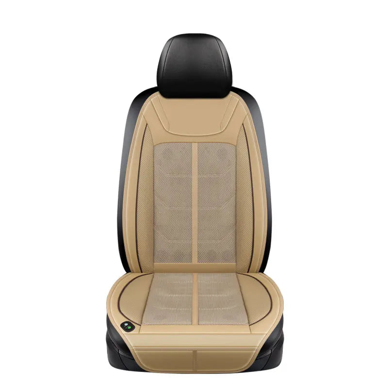 CarAir Conditioner Suction DC12V Summer Cooling Winter Heating Seat Cushion Blowing Ventilation Auto Start Stop Pat Car Interior