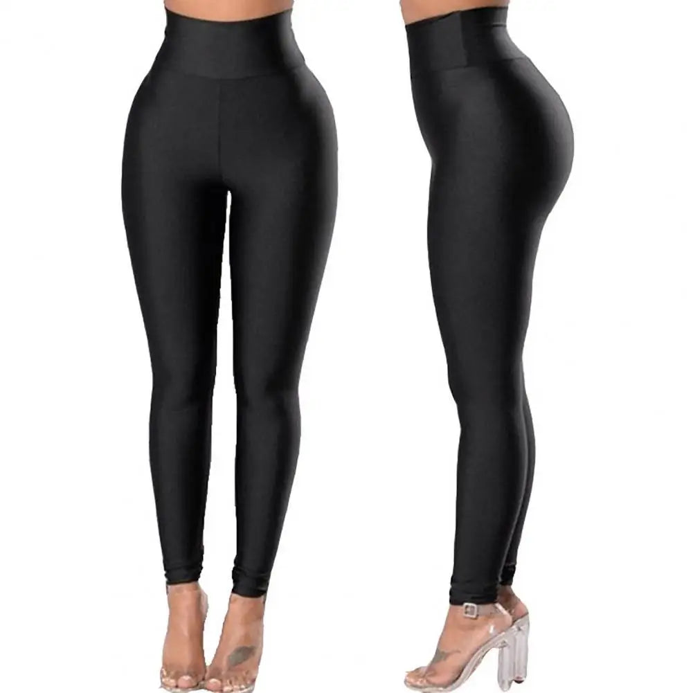 Popular Running Pants Solid Color Pants Elastic Waist Sweatpants Tights Sexy Women Yoga Pants Sportswear Pants Women