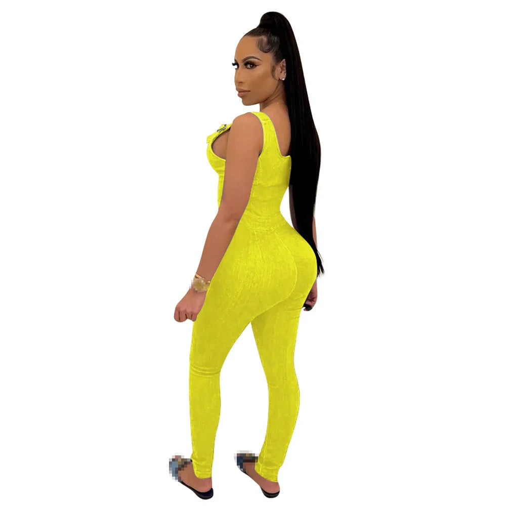 jumpsuit women sexy outfits club outfits for women birthday outfit summer jumpsuit woman 2022 rompers  overalls