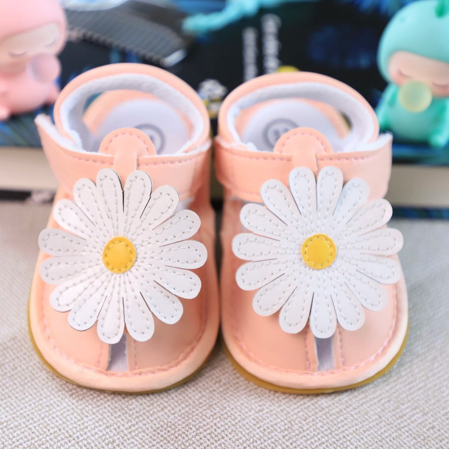 Baby Toddler Shoes Baby First Pair Pre-Step Shoes Fashion Flower Summer Sandals