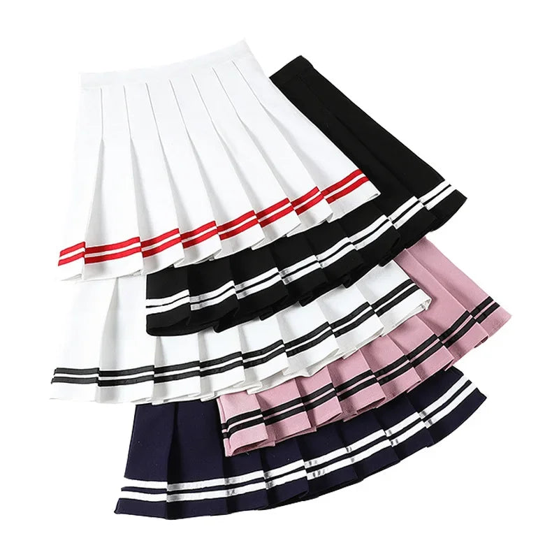 Pleated Tennis Skirt Womens Athletic Golf Sport Outfits Workout Running Mini Korean Style Sexy Harajuku Skirt