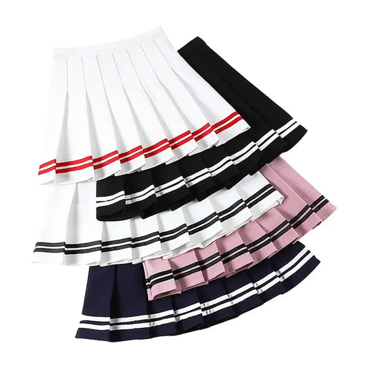 Pleated Tennis Skirt Womens Athletic Golf Sport Outfits Workout Running Mini Korean Style Sexy Harajuku Skirt