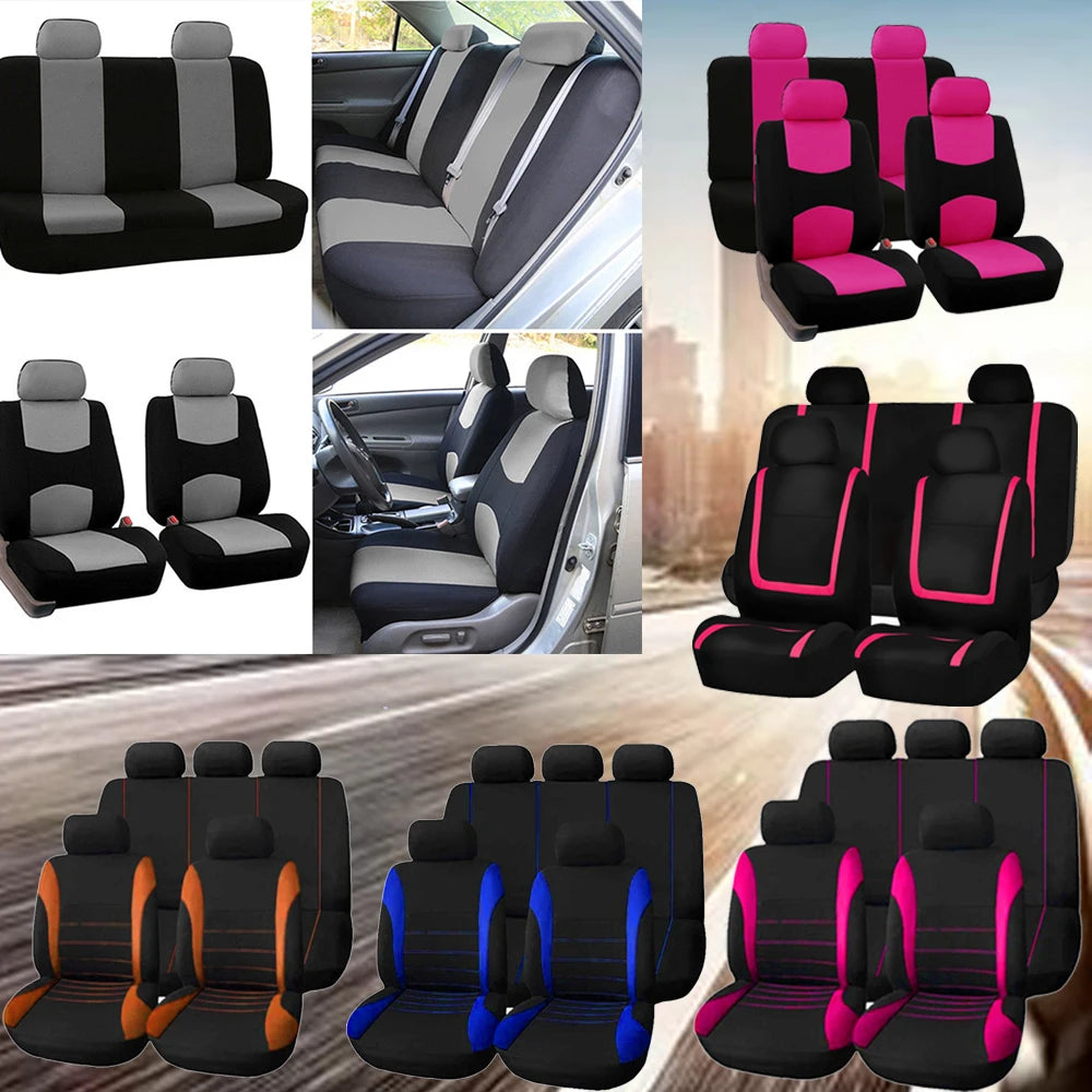 2/5Seats Car Seat Covers For MG 3 5 6 7 GT ZS HS RX5 Automobile Seat Cushion Protection Cover Car-Styling Interior Accessories