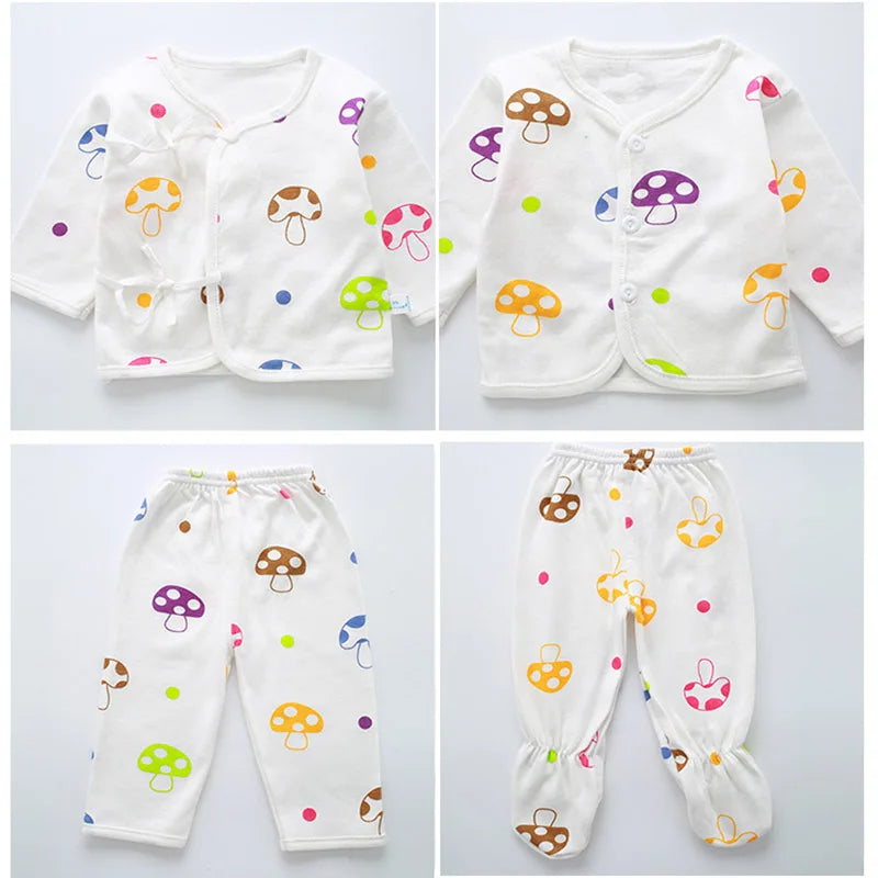 New Baby Girl Sets Kids Clothing Suit Cotton Clothes for Girls 0-3M More 20 Styles Newborn Boy