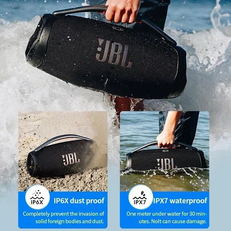 Original For boombox3 Wireless Bluetooth Speaker Outdoor High-power Portable Dustproof and Waterproof Subwoofer boombox 2 3