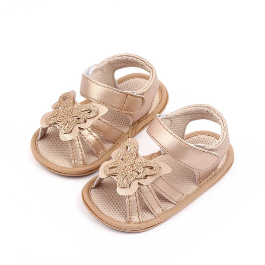 Newborn baby girl shoes cute butterfly infant shoes for baby girl toddler girl summer shoes baby sandals zapatillas bebe