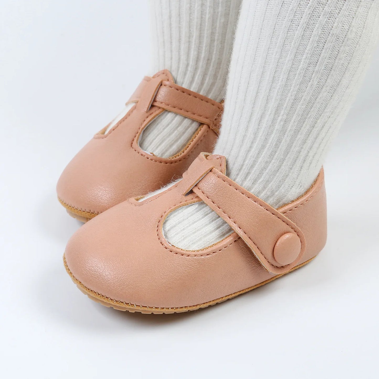 Vintage Baby Shoes Newborn Infant Boy Girl Classical PU Soft Anti-slip Toddler Crib Crawl Shoes Moccasins 10-colors