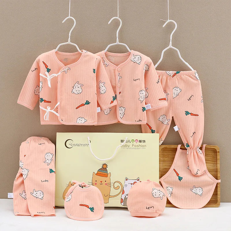 New Baby Girl Sets Kids Clothing Suit Cotton Clothes for Girls 0-3M More 20 Styles Newborn Boy