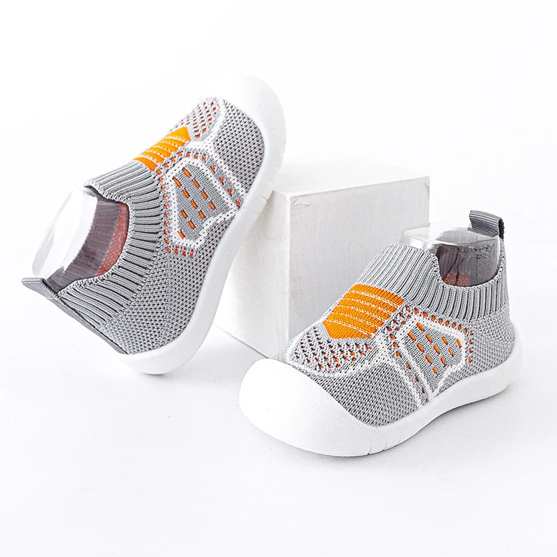 Summer Breathable Mesh Baby Shoes Newborn Toddler Shoes Baby Girl Baby Socks Shoes Soft Bottom Non-slip Baby Boy Shoes 0-5 Years