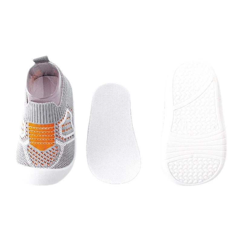 Summer Breathable Mesh Baby Shoes Newborn Toddler Shoes Baby Girl Baby Socks Shoes Soft Bottom Non-slip Baby Boy Shoes 0-5 Years