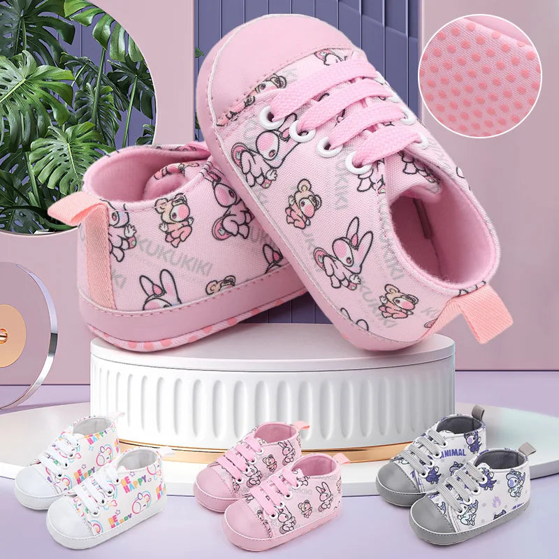 Spring Cute Unicorn Baby Shoes Boy Girl Sneakers Warm Soft Bottom Anti Slip Newborn Shoes Toddler Enfant First Walkers