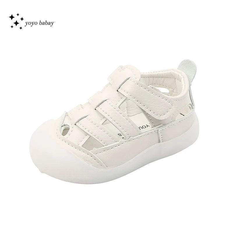 Summer Baby Boys Girls Sandals Infant Toddler Shoes Children Anti-collision Sandals Outdoor Soft Bottom Kids Beach Shoes Comfort