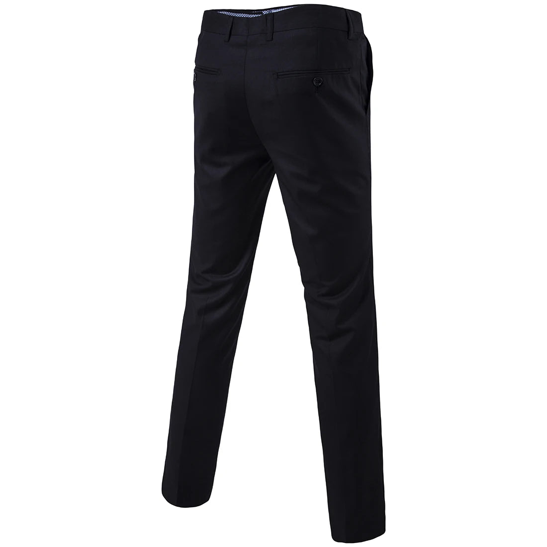 2023 Fashion New Men's Casual Boutique Business Suit Trousers / Male High Quality Slim Solid Color Dress Pants