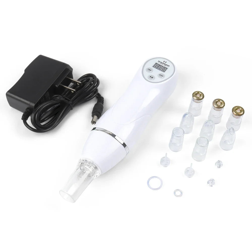 Personal Facial Care Microdermabrasion Diamond Peeling Device Blackhead Removal Skin Peel Diamond Dermabrasion Facial Massage