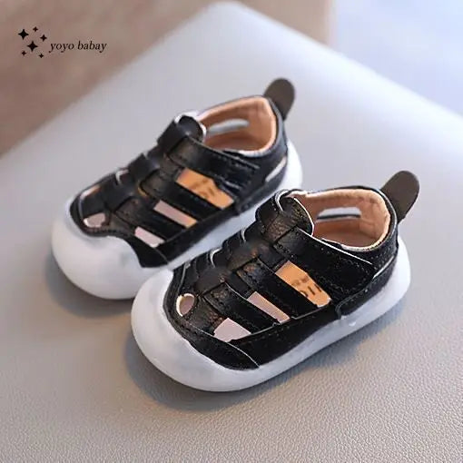 Summer Baby Boys Girls Sandals Infant Toddler Shoes Children Anti-collision Sandals Outdoor Soft Bottom Kids Beach Shoes Comfort