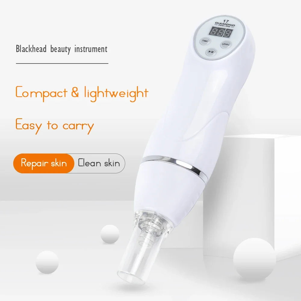 Personal Facial Care Microdermabrasion Diamond Peeling Device Blackhead Removal Skin Peel Diamond Dermabrasion Facial Massage