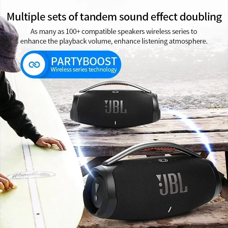 Original For boombox3 Wireless Bluetooth Speaker Outdoor High-power Portable Dustproof and Waterproof Subwoofer boombox 2 3