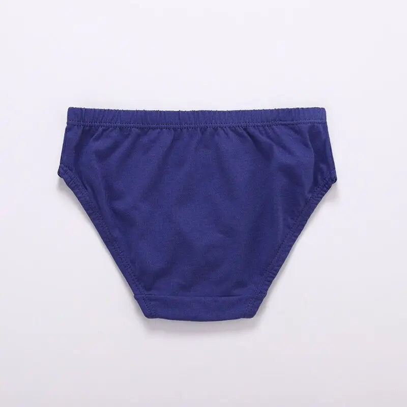 12pcs/Lot Solids Colors Boys Briefs Underewear Baby Inner Wear Panties 2-12Years